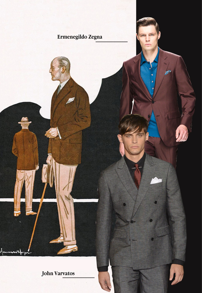 Как дополнить костюм: платок и бутоньерка (фото 7)