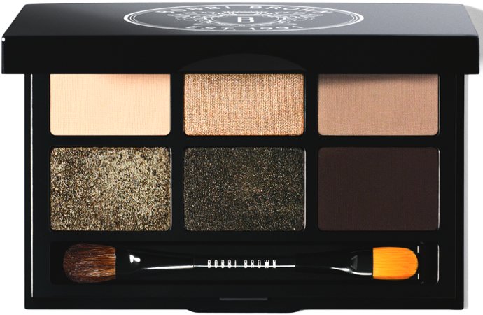 Новогодние smokey eyes с палетками Bobbi Brown (фото 1)