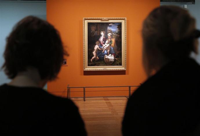 Поздние работы Рафаэля выставили в Лувре (фото 3)