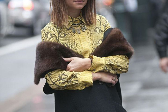 Неделя моды в Нью-Йорке. Streetstyle. Часть 8 (фото 4)