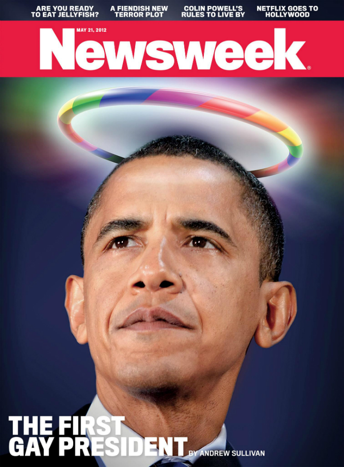 Newsweek: Обама — первый президент геев (фото 1)