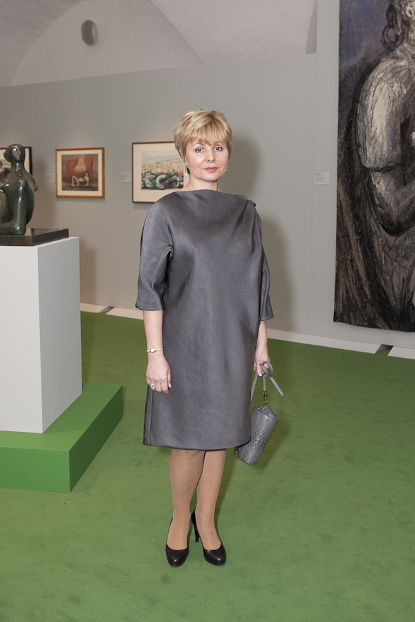 Открытие выставки скульптора Генри Мура (фото 8)