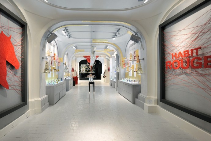 Новый интерьер магазина Guerlain в Париже (фото 4)