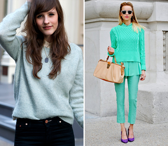 Сорочка + свитер (фото 14)