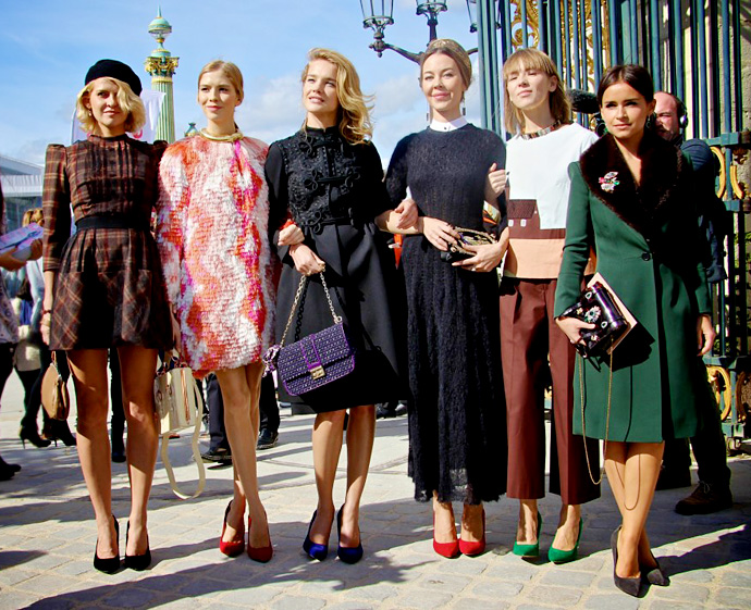 Русский десант в поддержку Natalia Vodianova for Centro (фото 3)