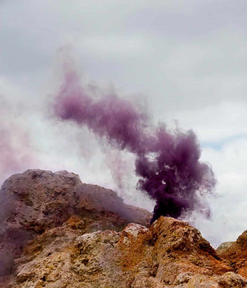 Цветные облака в пустыне (фото 4)