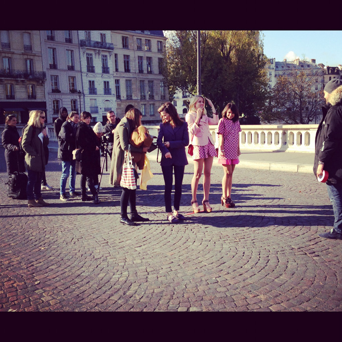 За кулисами парижской съемки Louis Vuitton (фото 7)