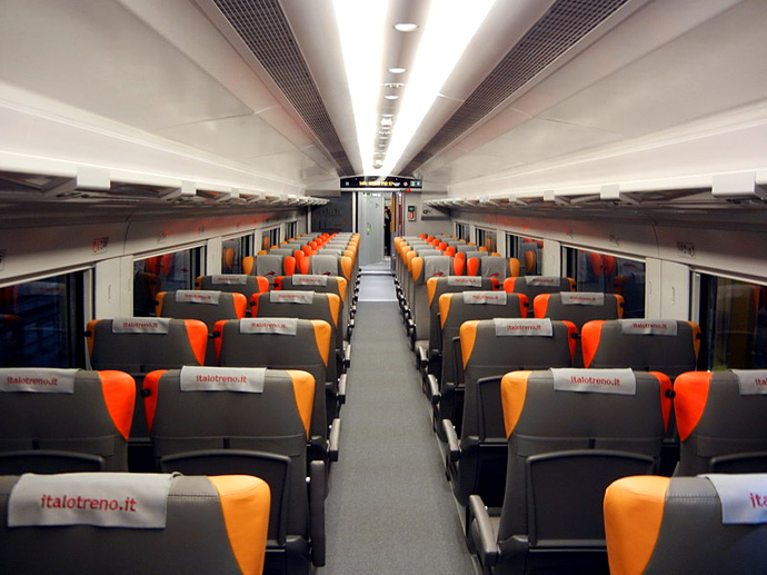 Первый высокоскоростной поезд в Италии (фото 4)
