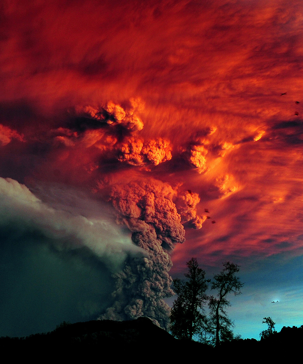 Извержение вулкана Пуйеуэ (фото 3)