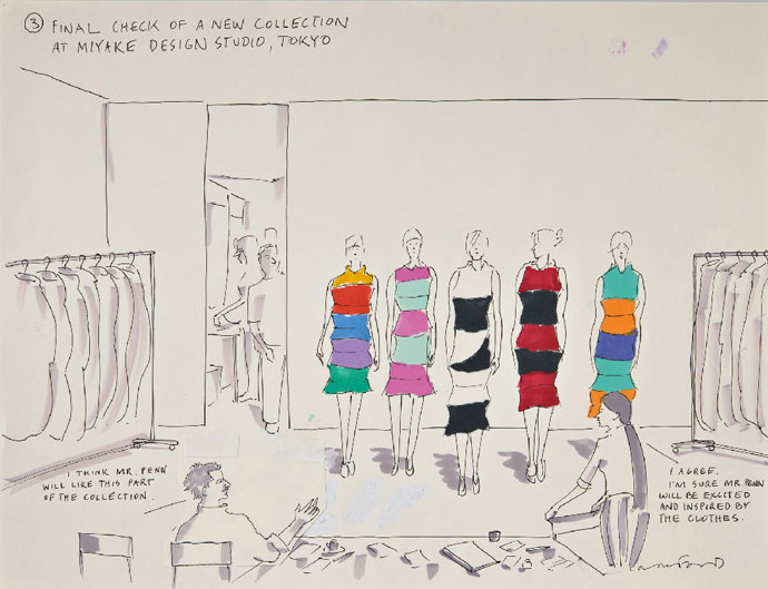 Выставка Иссея Мияке и Ирвинга Пенна в Токио (фото 2)