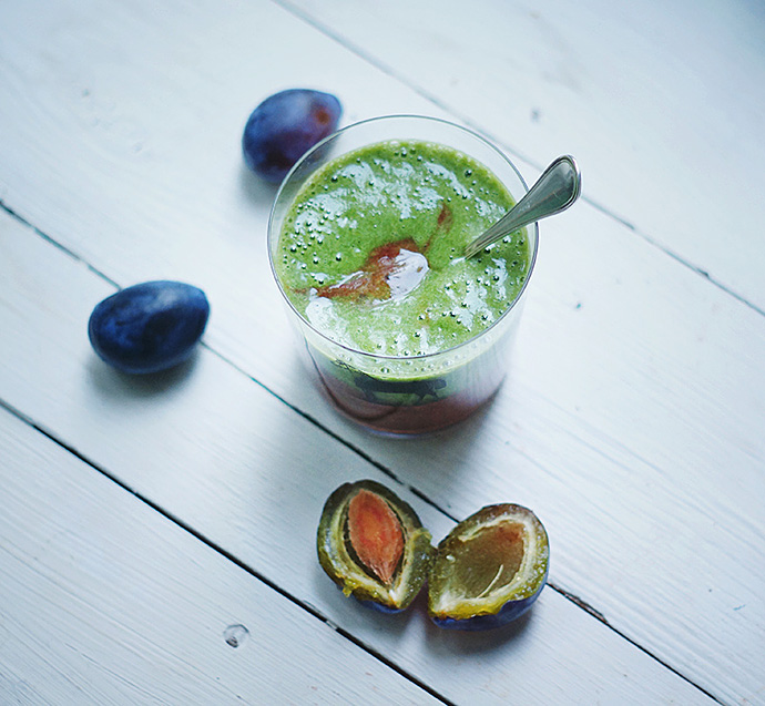 Дабл-смузи со сливой (фото 1)