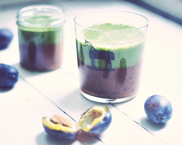 Дабл-смузи со сливой (фото 2)