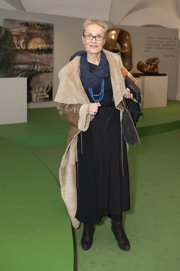 Открытие выставки скульптора Генри Мура (фото 4)