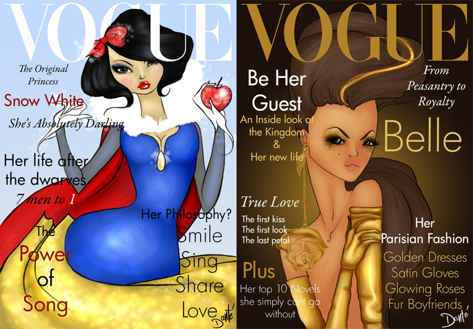 Принцессы Диснея на обложках Vogue (фото 3)