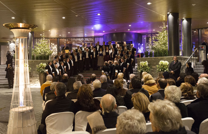 Церемония открытия отеля The Alpina Gstaad (фото 10)