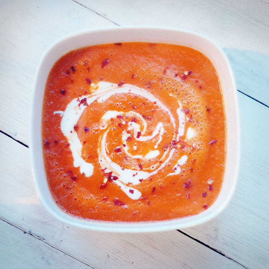 Крем-суп из запеченного перца (фото 1)