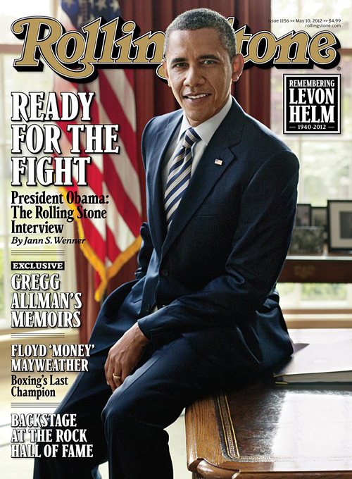 Барак Обама в The Rolling Stones (фото 1)