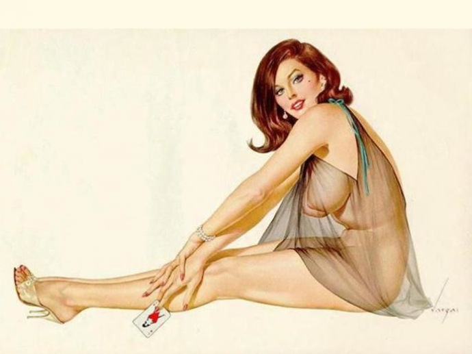 Pin-up girls Альберто Варгаса (фото 9)