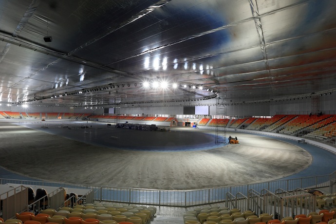 Сочи-2014: конькобежный центр "Адлер-Арена" (фото 10)