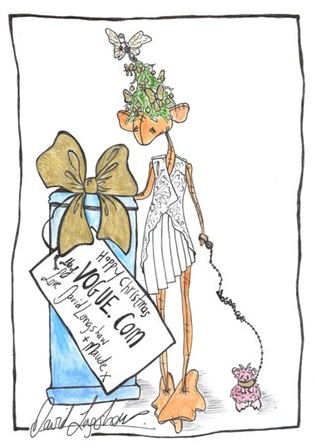 Дизайнерские открытки к Рождеству (фото 12)