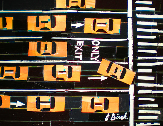 Картины Нью-Йорка из карточек метро (фото 8)