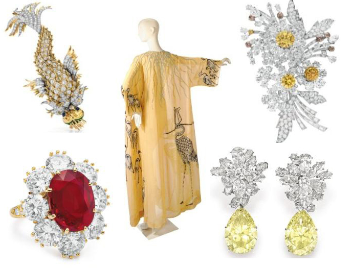 Личные вещи Элизабет Тейлор покажут в Москве (фото 1)