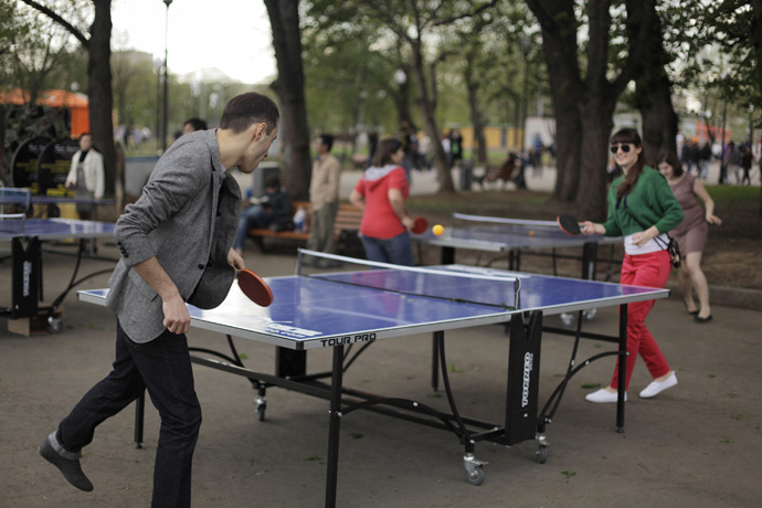 Открытие летнего сезона в парке Горького (фото 11)