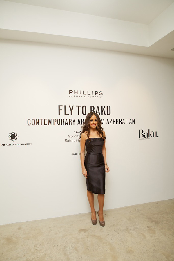 Открытие выставки Fly to Baku в Лондоне (фото 6)