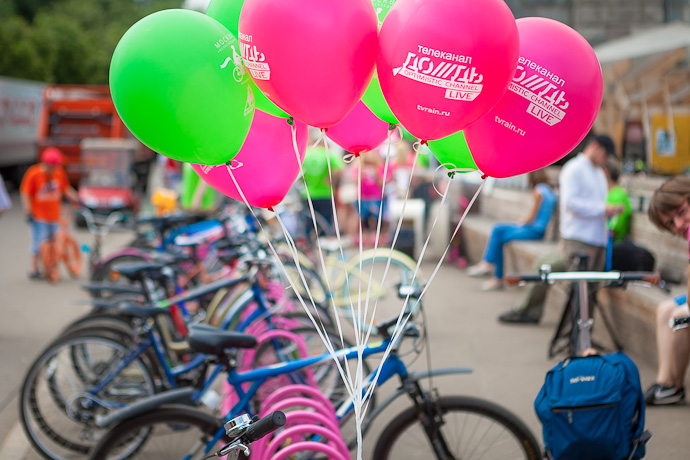 "Москва велосипедная" в Парке Горького (фото 24)