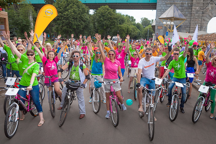 "Москва велосипедная" в Парке Горького (фото 14)