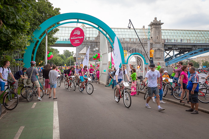 "Москва велосипедная" в Парке Горького (фото 19)