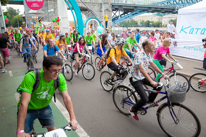 "Москва велосипедная" в Парке Горького (фото 20)