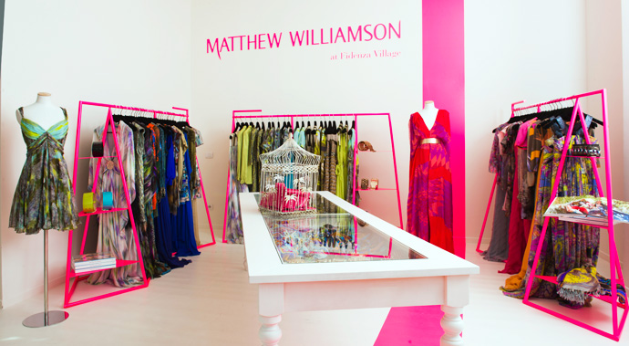 Pop-up-бутик Matthew Williamson в Fidenza Village (фото 10)