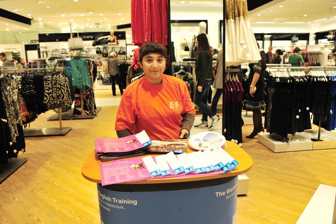 Открытие первого универмага Debenhams в Москве (фото 34)