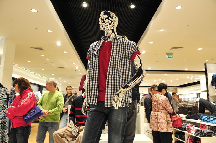 Открытие первого универмага Debenhams в Москве (фото 27)