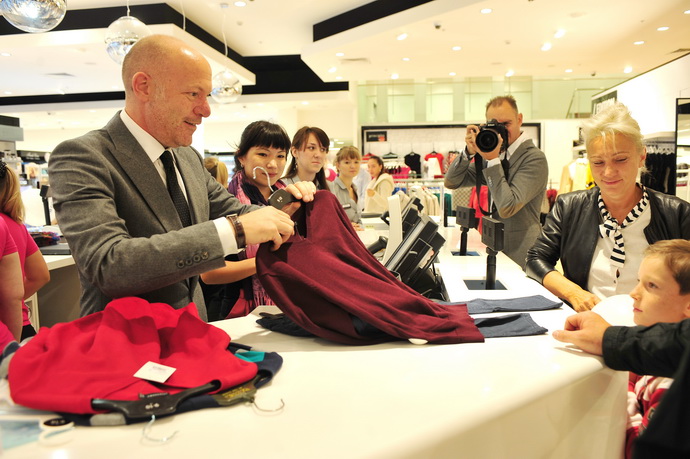 Открытие первого универмага Debenhams в Москве (фото 25)