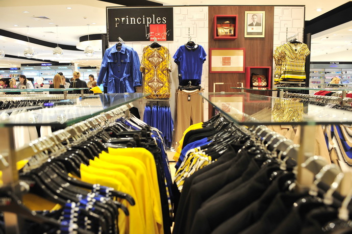 Открытие первого универмага Debenhams в Москве (фото 14)