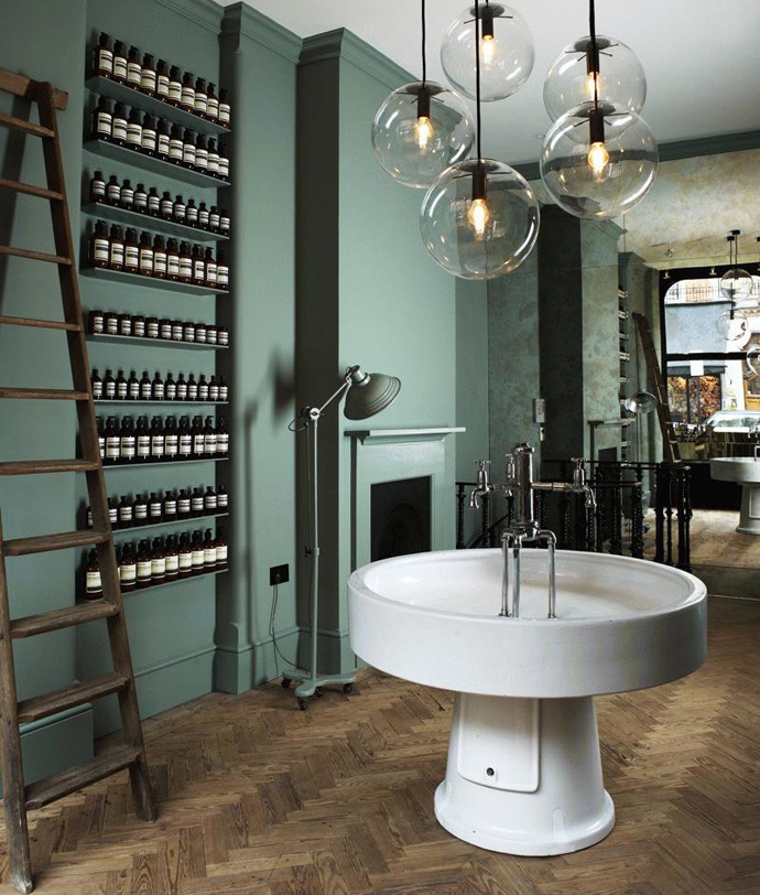 Концептуальные магазины Aesop (фото 9)