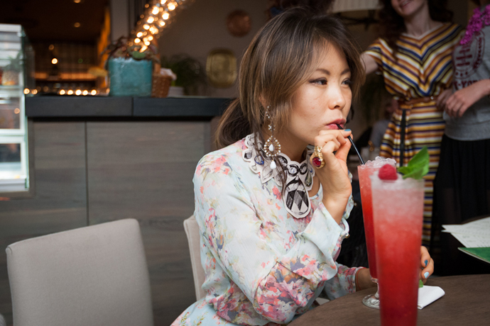 Вечеринка Лауры Джугелии в ресторане "Цукер" (фото 16)