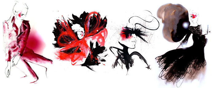 Мода в иллюстрациях. Часть 2 (фото 17)