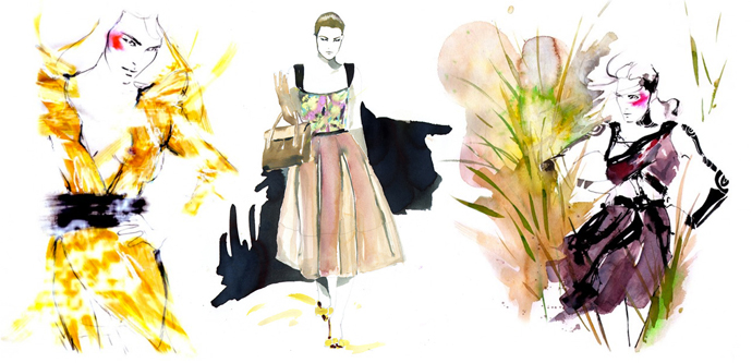 Мода в иллюстрациях. Часть 2 (фото 19)
