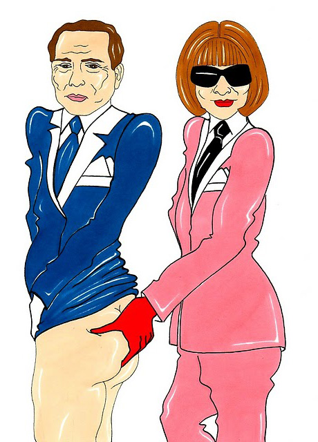 Анна Винтур раскритиковала Сильвио Берлускони (фото 1)