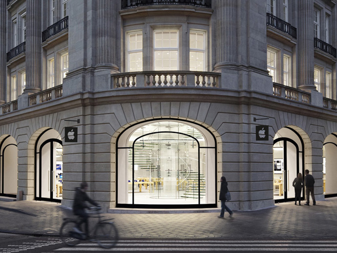 Первый Apple Store в Нидерландах