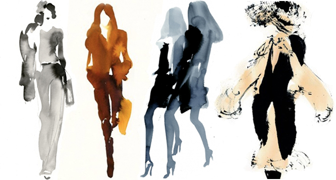 Мода в иллюстрациях. Часть 2 (фото 16)