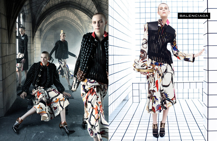 Рекламная кампания Balenciaga осень-зима 2011 (фото 2)