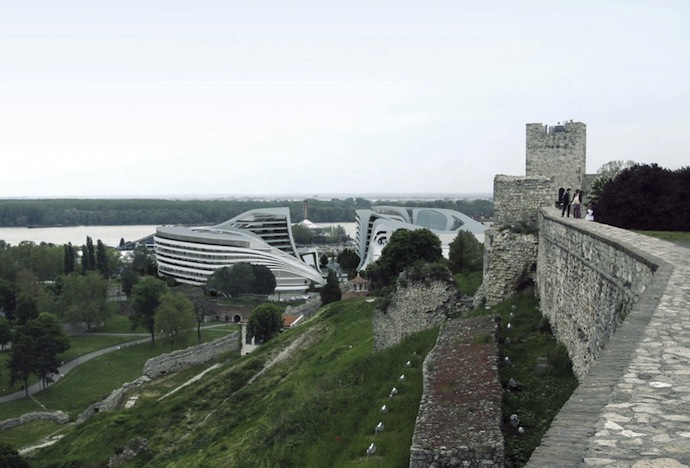 Хадид построит комплекс в центре Белграда (фото 2)