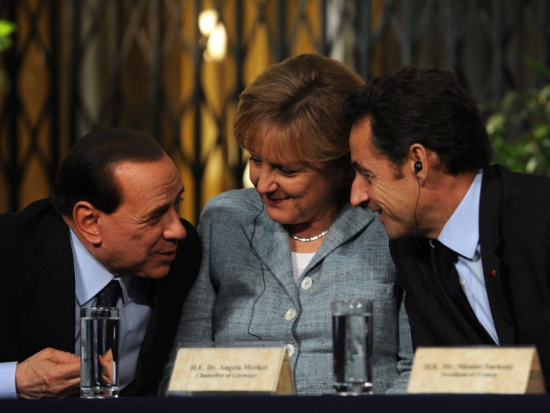 Берлускони высмеял внешность Меркель (фото 1)