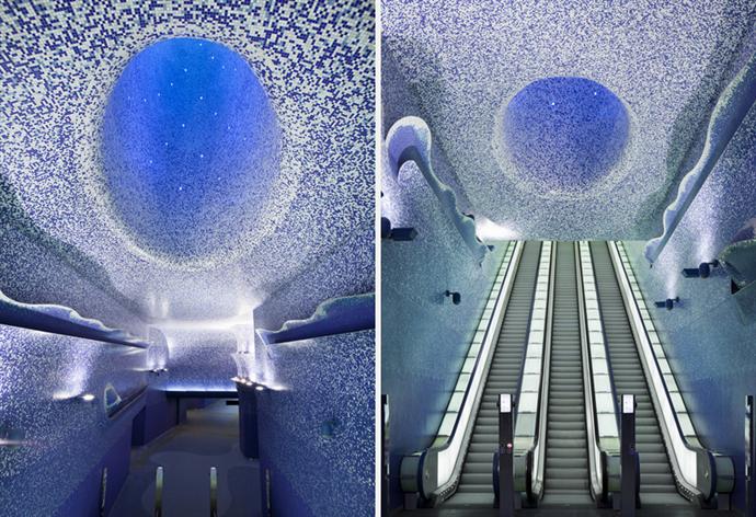 "Снежное" метро в Неаполе (фото 4)