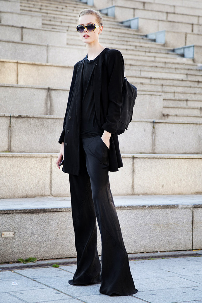 Неделя моды в Париже. Streetstyle. Часть 2 (фото 20)