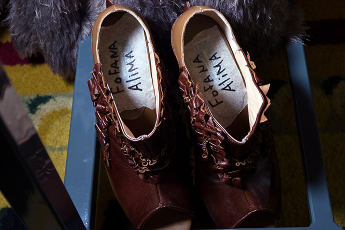 Backstage показа Alena Akhmadullina в Париже (фото 5)